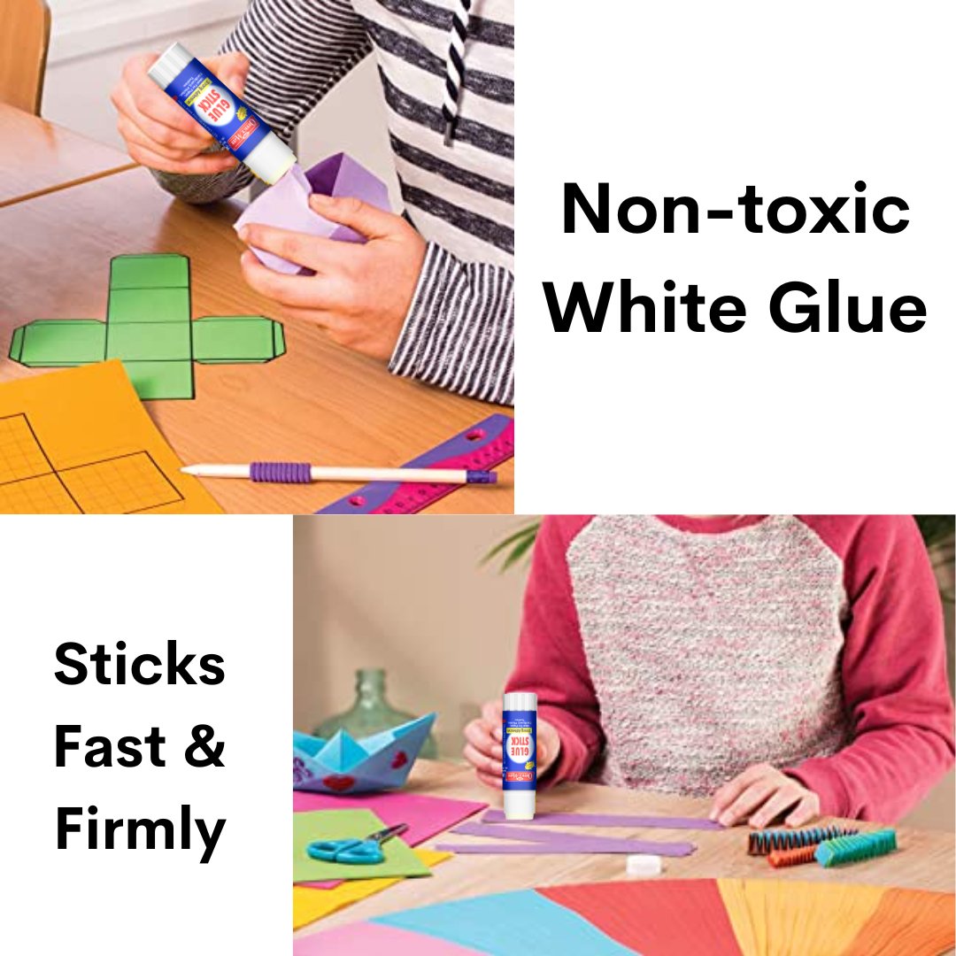 Soni Officemate Glue Stick– 35 G in pack of 4 pcs - SCOOBOO - Glue & Adhesive
