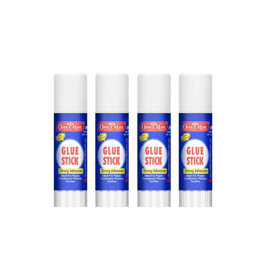 Soni Officemate Glue Stick Set (25 Grams) - SCOOBOO - 308 - Glue & Adhesive
