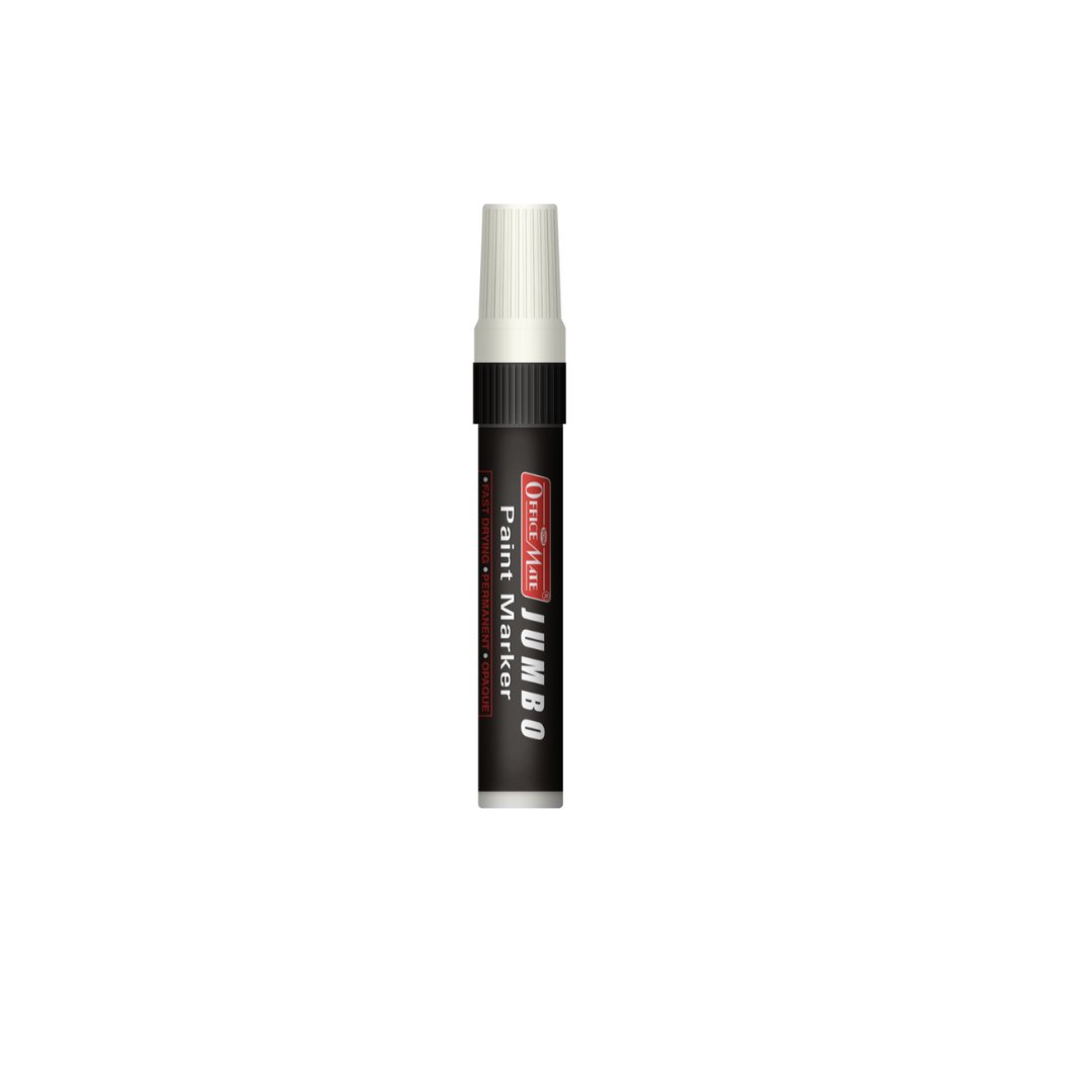 Soni Officemate Jumbo Paint Marker - SCOOBOO - Jumbo-White - Paint Marker