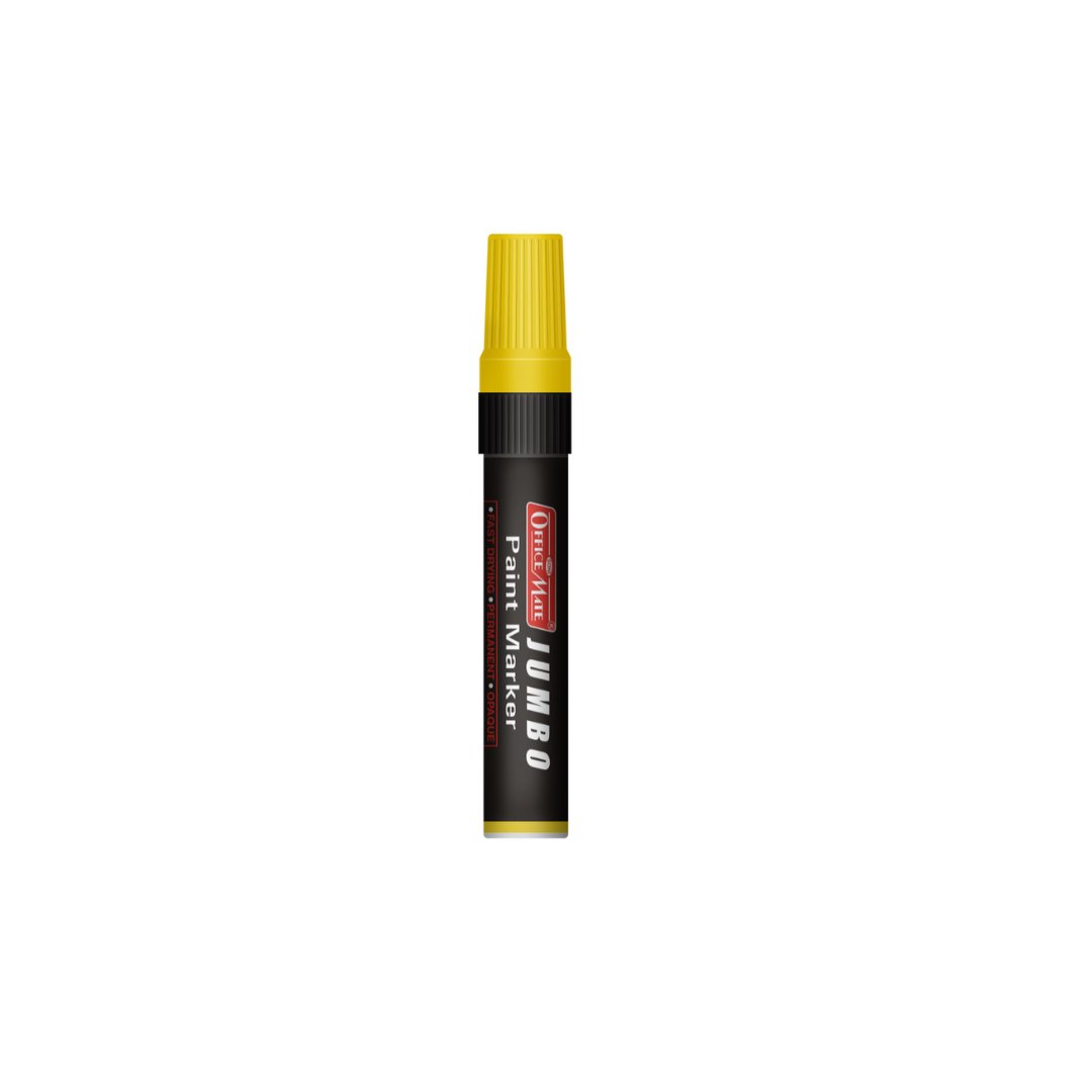 Soni Officemate Jumbo Paint Marker - SCOOBOO - Jumbo-Yellow - Paint Marker