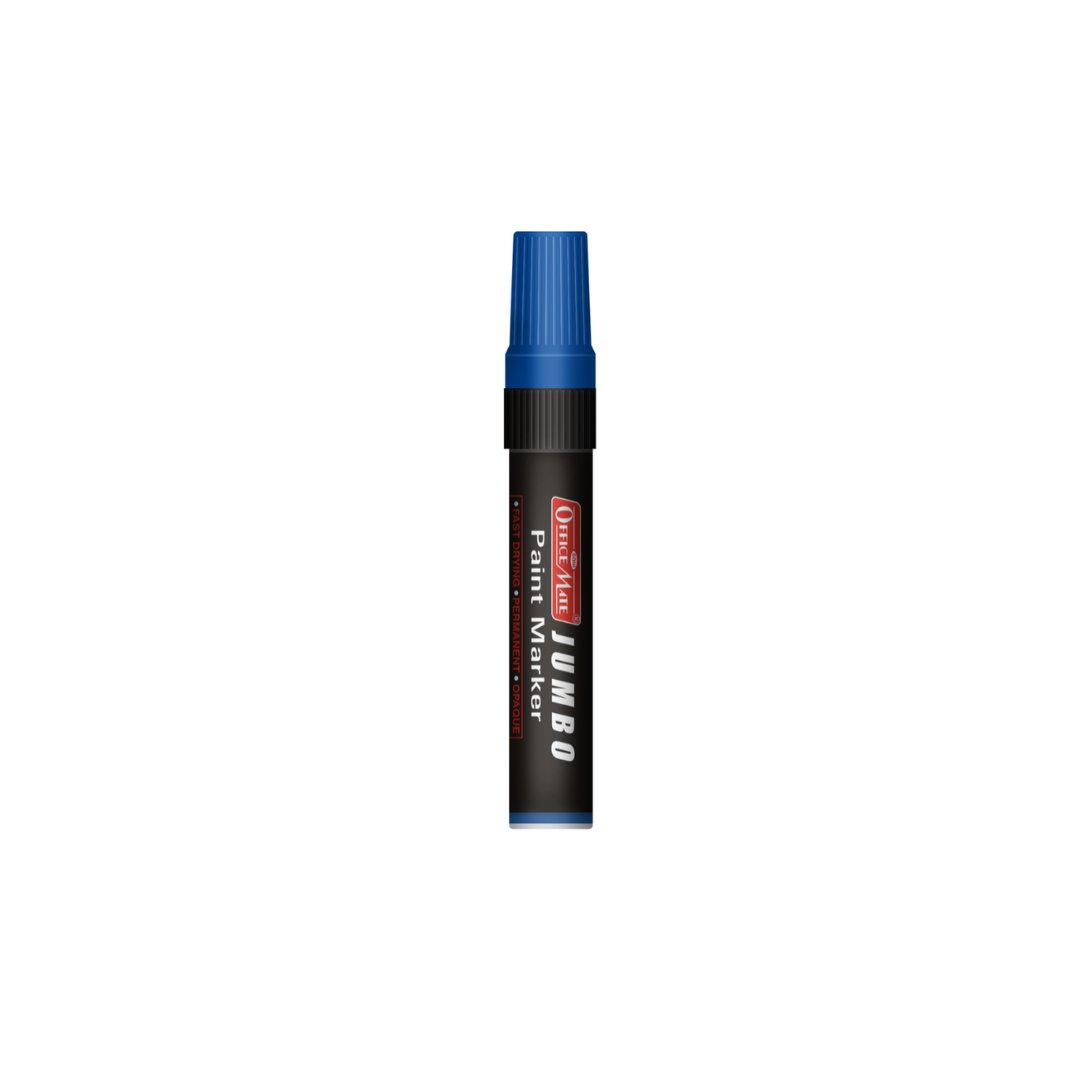 Soni Officemate Jumbo Paint Marker - SCOOBOO - Jumbo-Blue - Paint Marker