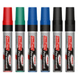 Soni Officemate Jumbo Permanent Marker - Pack of 6 Mix - SCOOBOO - Jumbo-Permanent- mix - Permanent Markers