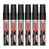 Soni Officemate Jumbo Permanent Marker - Pack of 6 - SCOOBOO - Jumbo-Per-Black - Permanent Markers