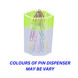 Soni Officemate Magnetic PIN Clip holder (Pack of 12 ) - SCOOBOO - Clip Dispenser
