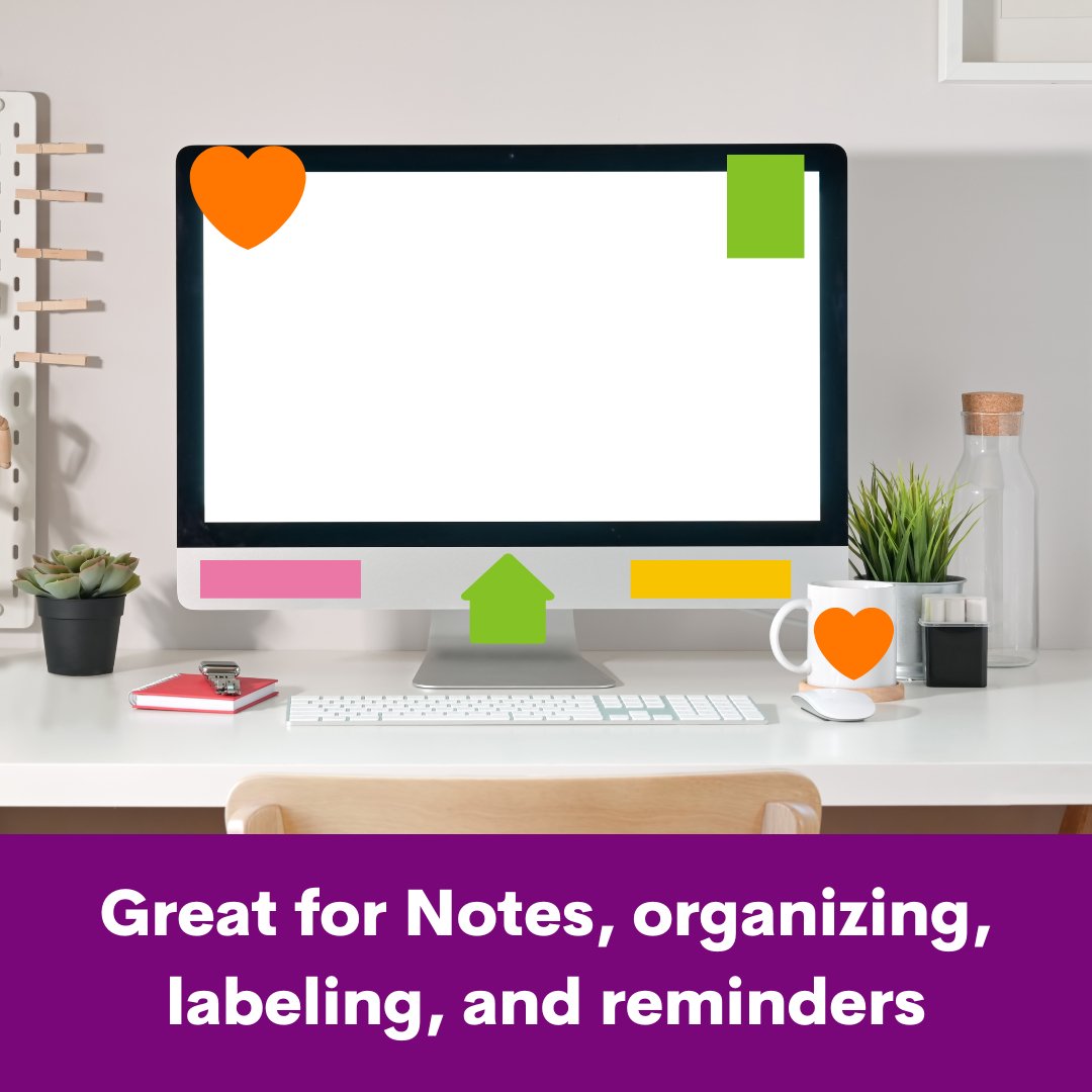 Soni Officemate Multi Shape Sticky Note Pads - SCOOBOO - Sticky Notes