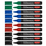 Soni Officemate Permanent Marker - Pack of 10 - SCOOBOO - Permanent Markers