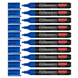 Soni Officemate Permanent Marker - Pack of 10 - SCOOBOO - Pack of 10-Black - Permanent Markers