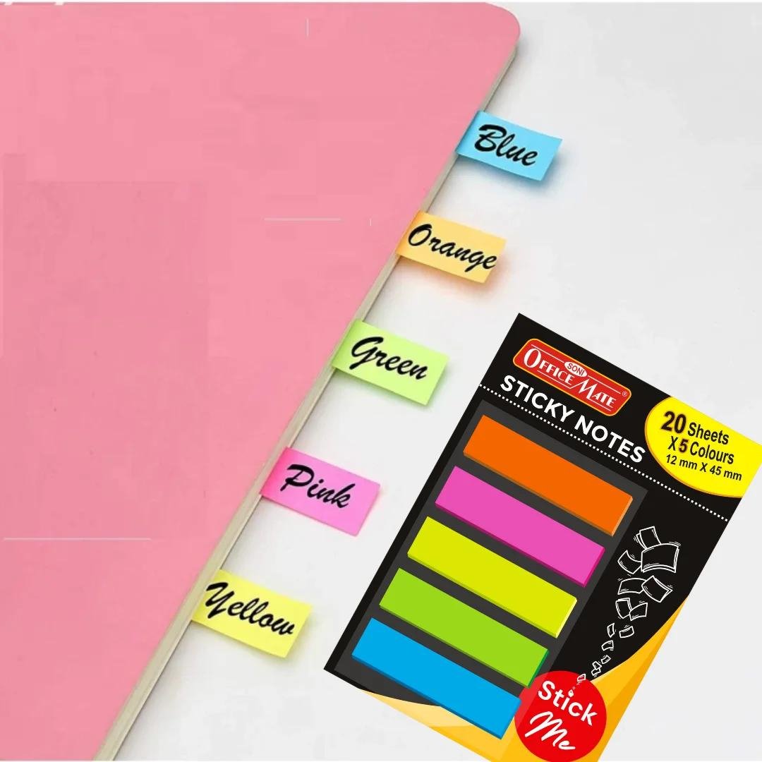 Soni Officemate Sticky Notes - 20 Sheets - SCOOBOO - 755 - Sticky Notes