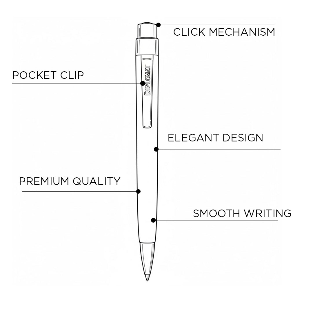 Diplomat Magnum Soft Touch Ball Pen