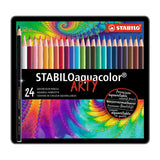 STABILO Aquacolour Watercolour Pencil Set - SCOOBOO - 1624 - 5 - Watercolour Pencils