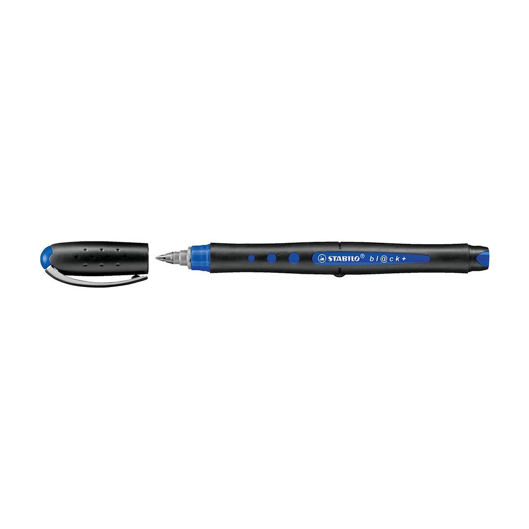 Stabilo Black+ Medium Rollerball Pen Pack Of 10 - SCOOBOO - 1018/41 - 10PC - Roller Ball Pen
