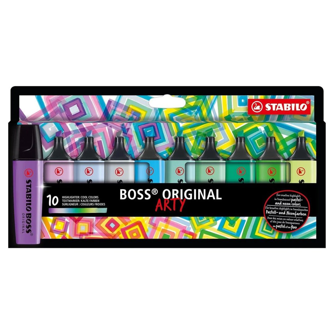 Stabilo Boss Original Arty Highlighter - SCOOBOO - EO70/10 - 2 - 20 - Highlighter