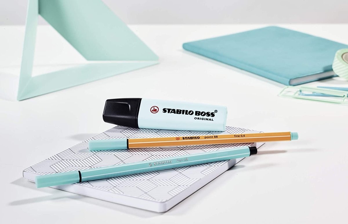 Stabilo Boss Pastel Highlighter Pen Set - SCOOBOO - 70/6 - 2 - TGM - Highlighter