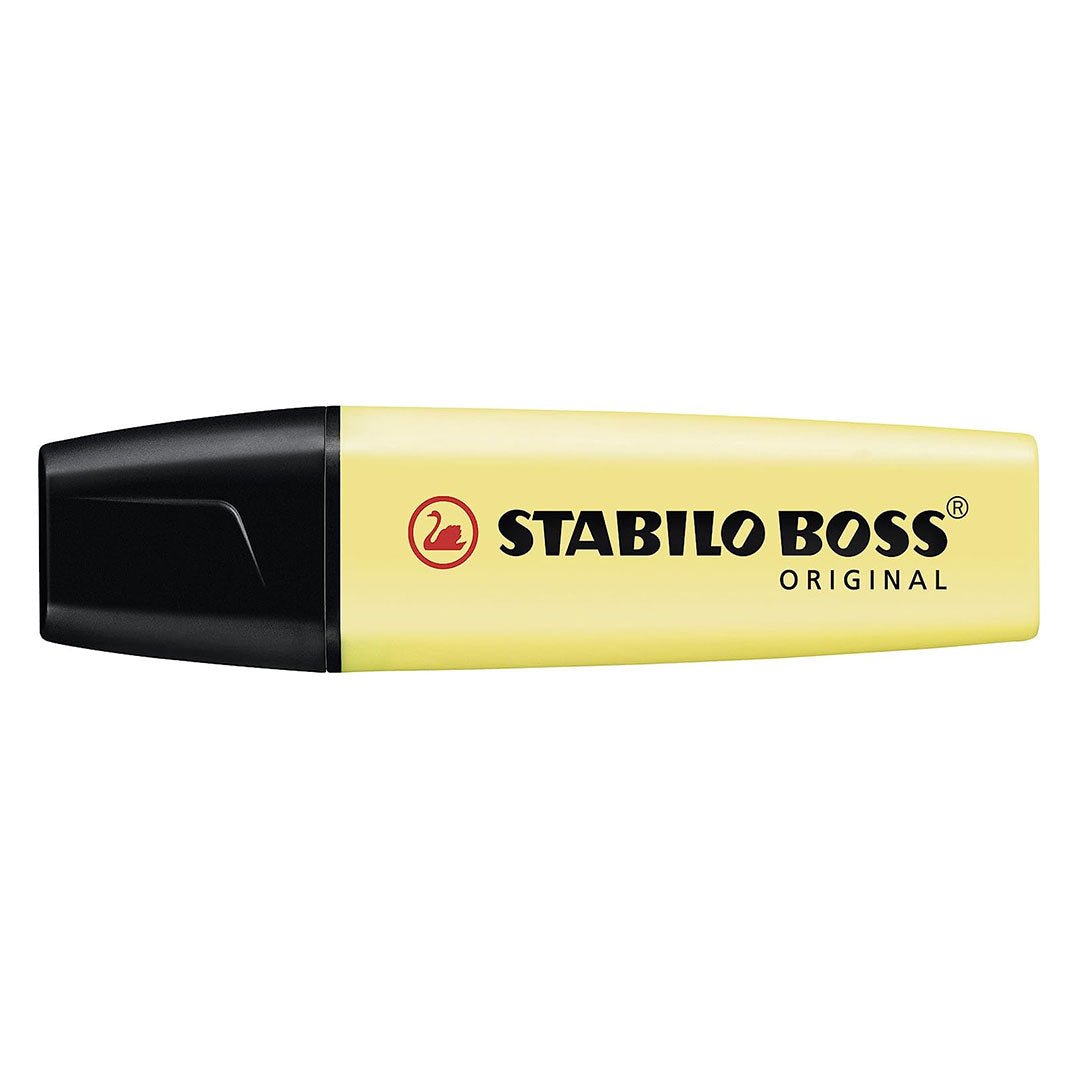 Stabilo | Boss Pastel | Yellow | Pack Of 10 - SCOOBOO - 70/144 - Highlighter