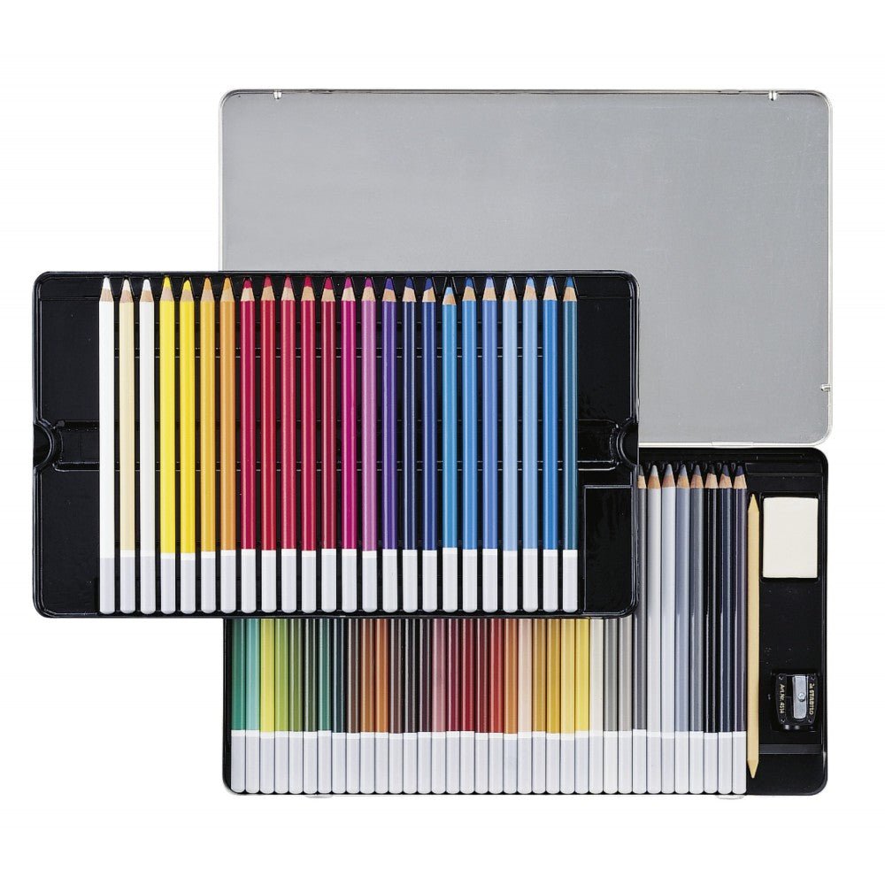 Stabilo Carbothello Pastel Pencil Set - SCOOBOO - 1460 - 6 - Coloured Pencils