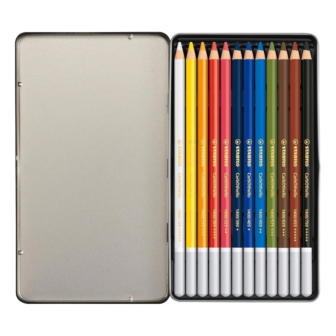 Stabilo Carbothello Pastel Pencil Set - SCOOBOO - 1412 - 6 - Coloured Pencils