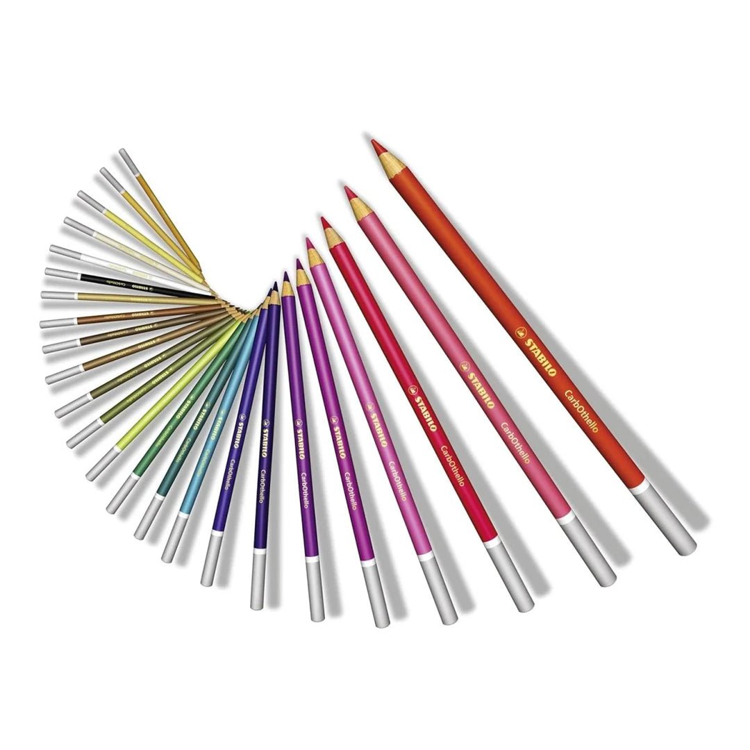 Stabilo Carbothello Pastel Pencil Set - SCOOBOO - 1412 - 6 - Coloured Pencils