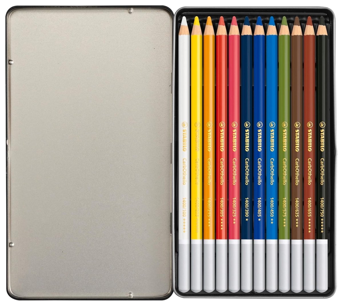 Stabilo Carbothello Pastel Pencil Set - SCOOBOO - 1412 - 6 - Coloured Pencils