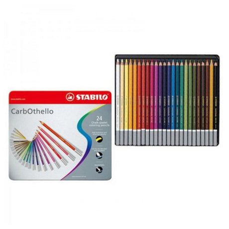 Stabilo Carbothello Pastel Pencil Set - SCOOBOO - 1424 - 6 - TGM - Coloured Pencils