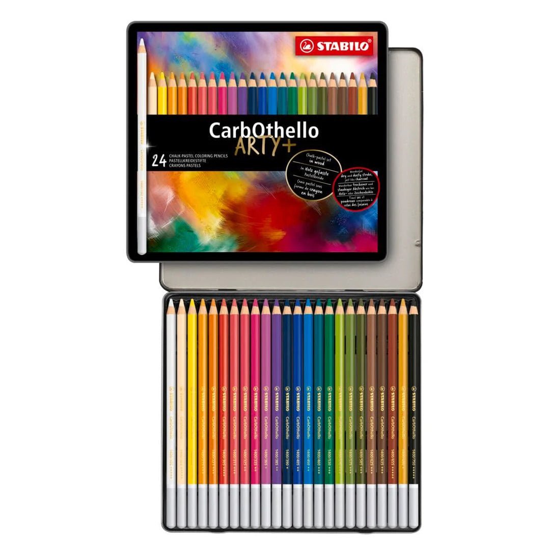 Stabilo Carbothello Pastel Pencil Set - SCOOBOO - 1424 - 6 - TGM - Coloured Pencils