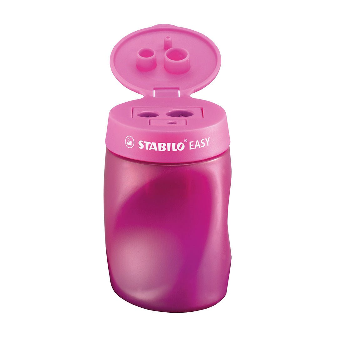 Stabilo | Easy Sharpener | Left Handed | Pink - SCOOBOO - B - 41596 - 3 - Easy Sharpener