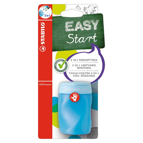 Stabilo | Easy Sharpener | Right Handed | Blue - SCOOBOO - B - 41598 - 3 - Easy Sharpener