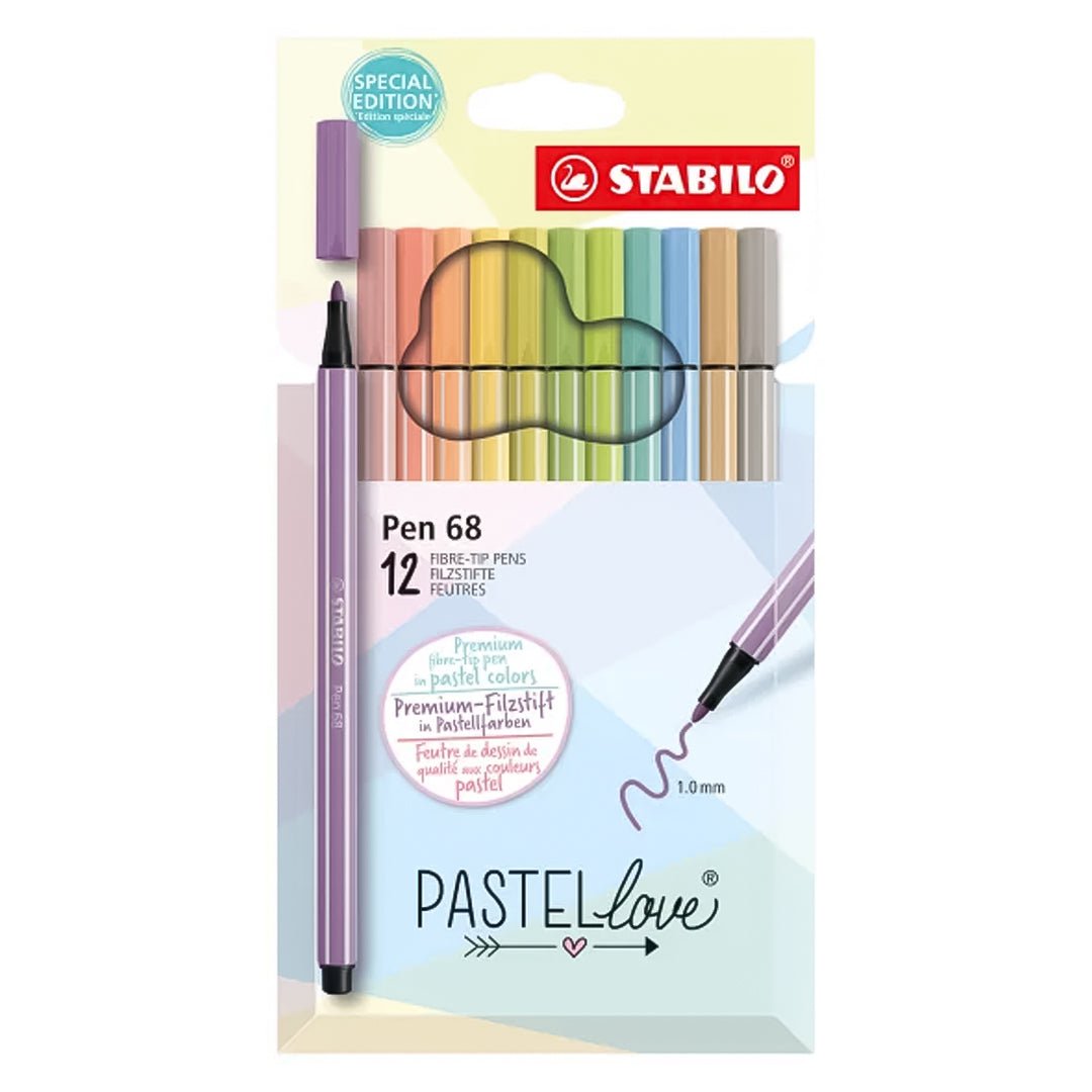 Stabilo Fineliners Point 68 (1mm) - SCOOBOO - 6812 - 7 - Fineliners