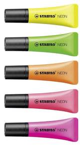 Stabilo Neon Highlighter Pen Set - SCOOBOO - 72/5 - 2 - TGM - Highlighter