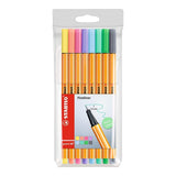 Stabilo | Point 88 | Fineliner | Pastel | Pack Of 8 - SCOOBOO - 88/8 - 01 - Fineliners