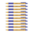 Stabilo | Pointball | Ballpoint Pen | Blue | Pack Of 10 - SCOOBOO - 6030/41 - Ballpoint Pen