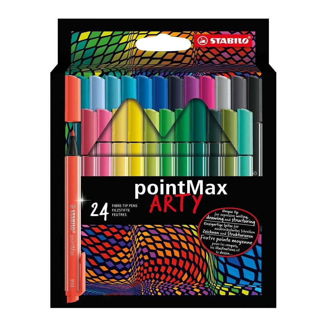 Stabilo Pointmax Arty Fibre Tip Pens - SCOOBOO - 488/42 - 1 - 20 - Fineliner