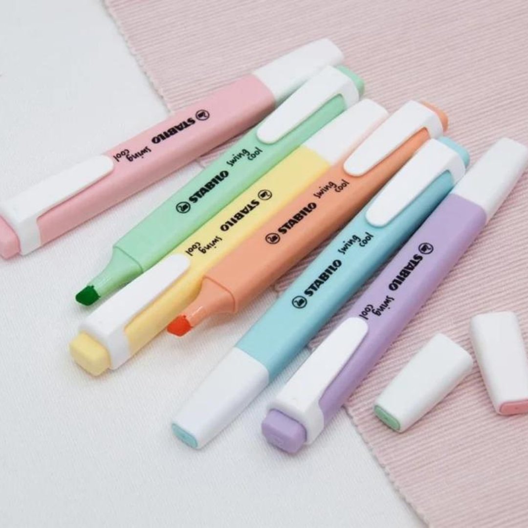 Stabilo Swing Cool Pastel Highlighter - SCOOBOO - 275/116 - 8 - TGM - Highlighter