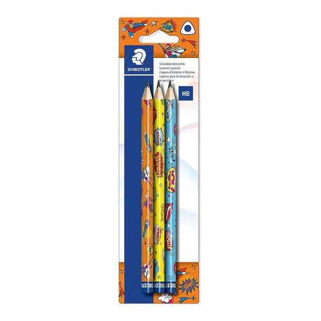 Staedtler 3 Learner HB Pencils - SCOOBOO - 174 COBK3 - Pencils