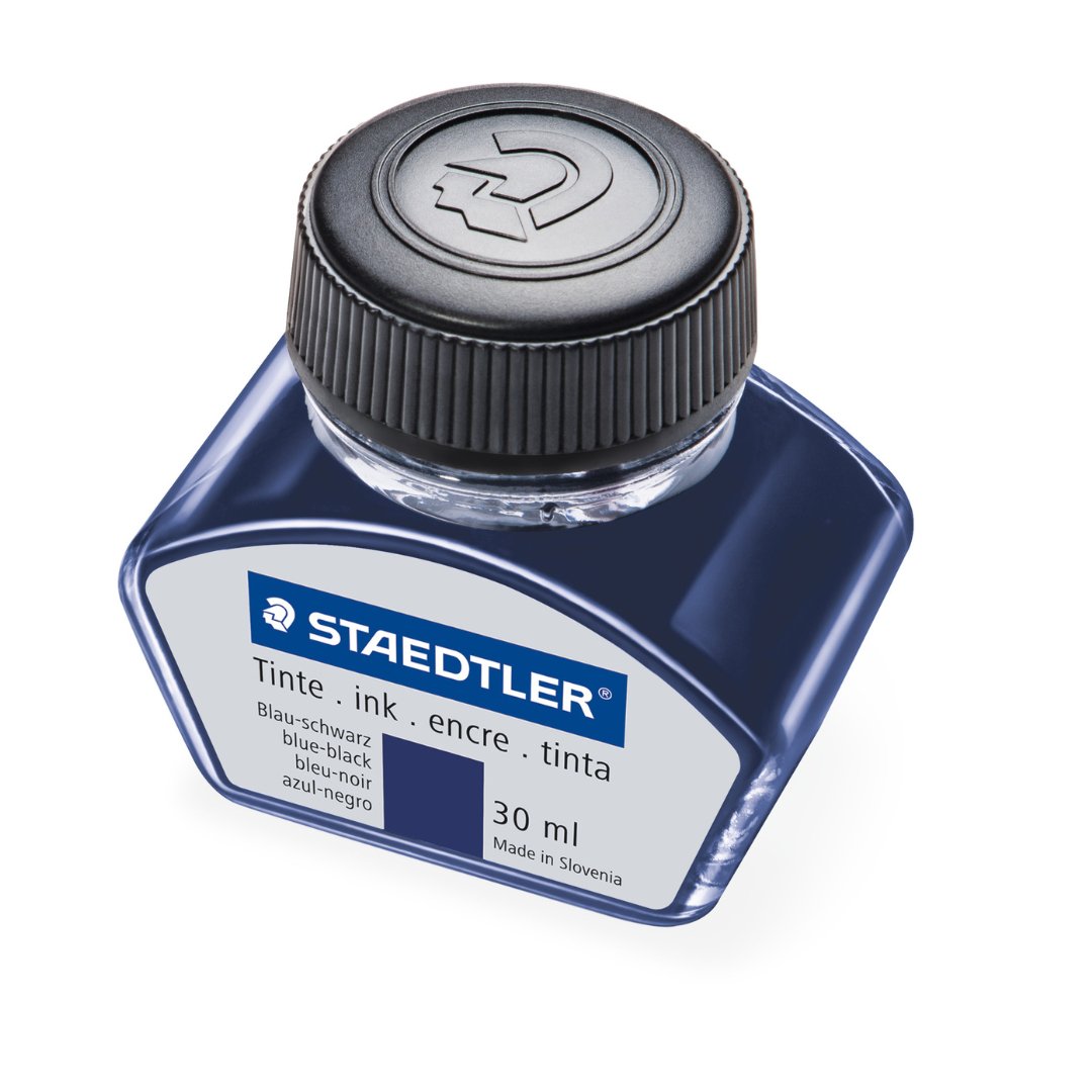 Staedtler Blue - Black Ink - 3 - ML - SCOOBOO - 9PIB30 - 36 - Ink Cartridge