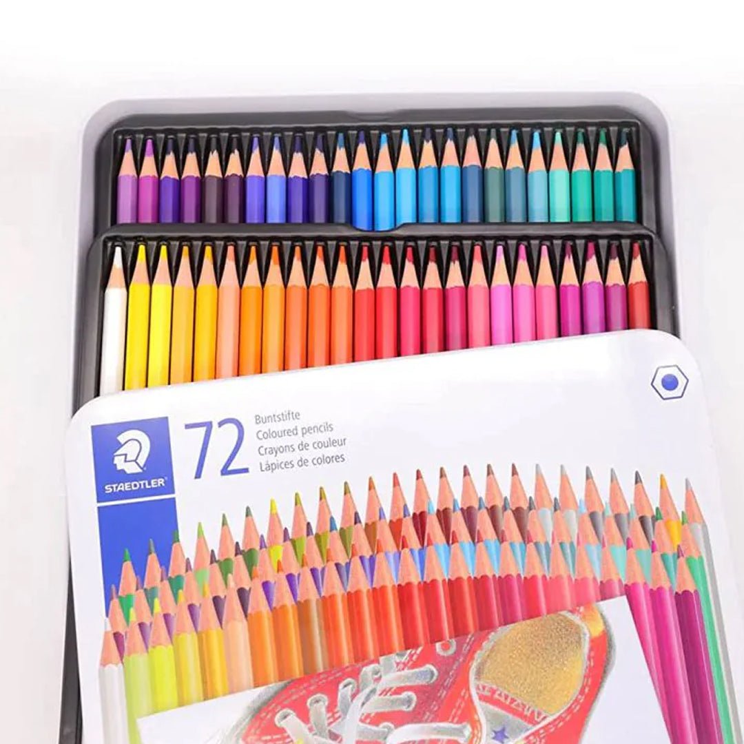 Staedtler Coloured Pencil with Metal Box - SCOOBOO - 175 M72 - Coloured Pencils
