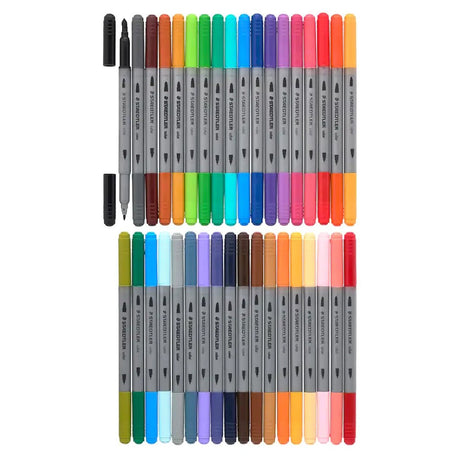 Staedtler Double Ended Watercolour Brush Pens - SCOOBOO - 3001 TB36 - Brush Pens