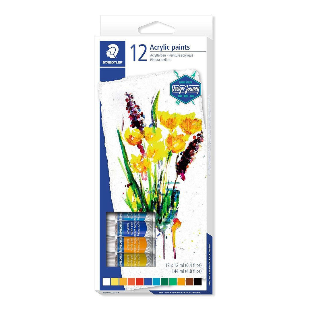 Staedtler Karat Acrylic Colours - SCOOBOO - 8500 C12 - Acrylic Colors