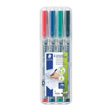 Staedtler Lumocolor Non - Permanent Pen Sets 0.6mm - SCOOBOO - 316 WP4 - Fineliner