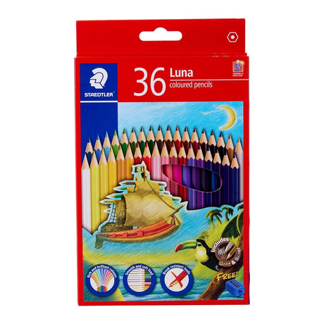 Staedtler Luna Colour Pencils - SCOOBOO - 136C36 - Coloured Pencils