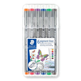 Staedtler pigment liner 0.3 mm, Staedtler box - Set of 6 - SCOOBOO - 30803 - SSB6 - Fineliner