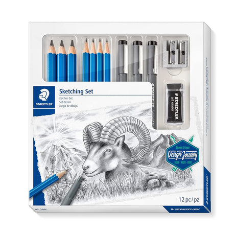 Staedtler Sketching Set - SCOOBOO - 61 100 - Sketch pencils