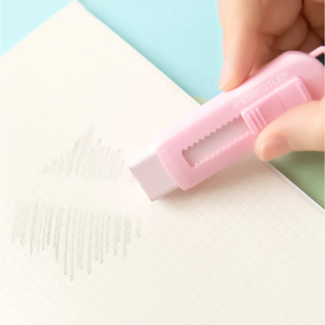 Staedtler Sliding Retractable Pencil Eraser - SCOOBOO - 525 PSBKPA - Eraser & Correction