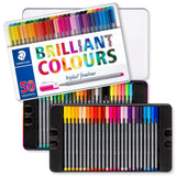 Staedtler Triplus Colour Fiber - Tip Pen Set - Pack of 50 - SCOOBOO - 334 M50JB - Fineliner