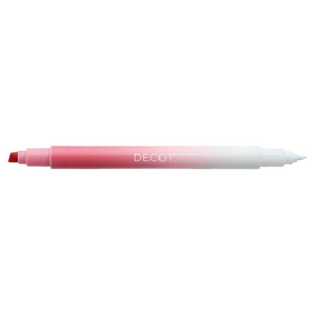 Sun Star Decot Double - ended Marker Color - changing Eraser Highlighter Pen - SCOOBOO - S4543327 - Highlighter