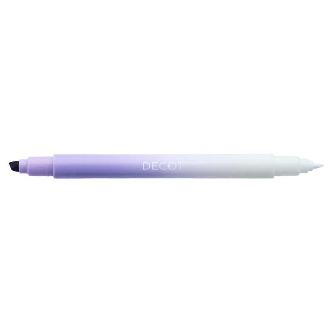 Sun Star Decot Double - ended Marker Color - changing Eraser Highlighter Pen - SCOOBOO - S4543343 - Highlighter