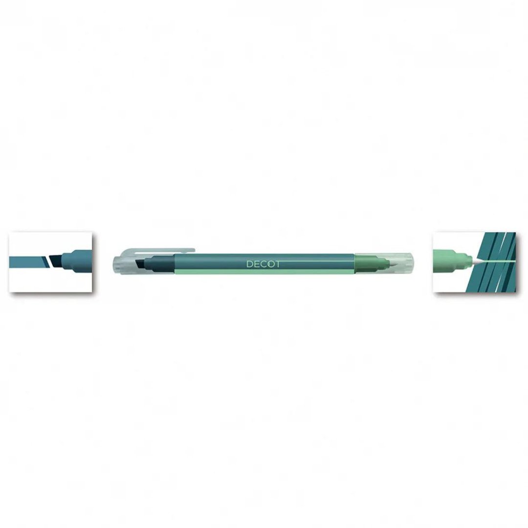 Sun Star Decot double - ended marker color - changing pen highlighter pen - SCOOBOO - S4543424 - Highlighter
