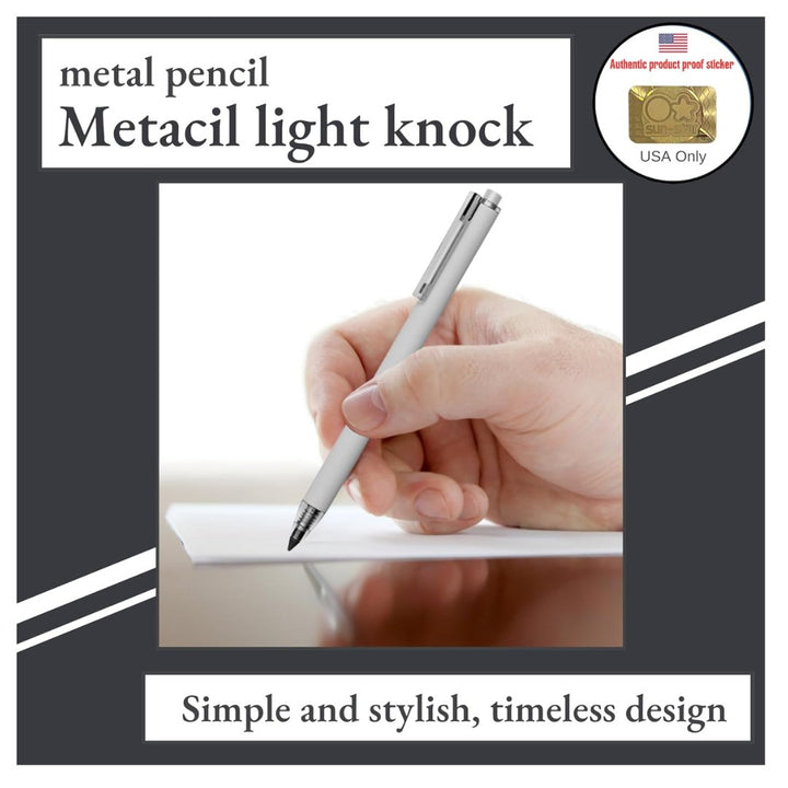 Sun-Star Metasil Light Knock Metal Pencil - SCOOBOO - S4542142 - Pencils