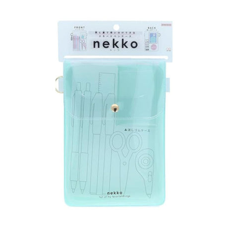 Sun Star Nekko Flat Pen Case - SCOOBOO - S1427482 - Pencil Cases & Pouches