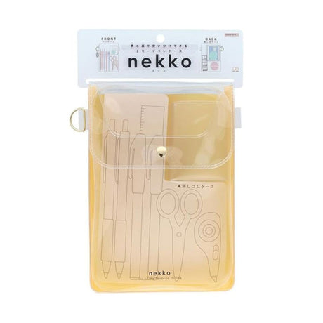 Sun Star Nekko Flat Pen Case - SCOOBOO - S1427490 - Pencil Cases & Pouches