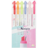 Sun Star Ninipie Water - Based Pen & Marker - SCOOBOO - S4591755 - Highlighter